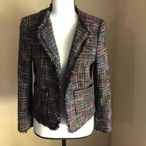 Women's Multicolor Tweed Jacket